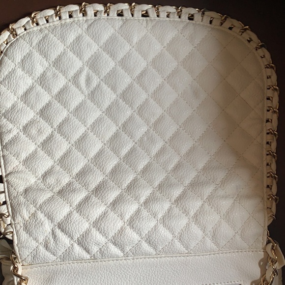 Authentic Dan Story Designer quilted purse. GUC. - Picture 11 of 13